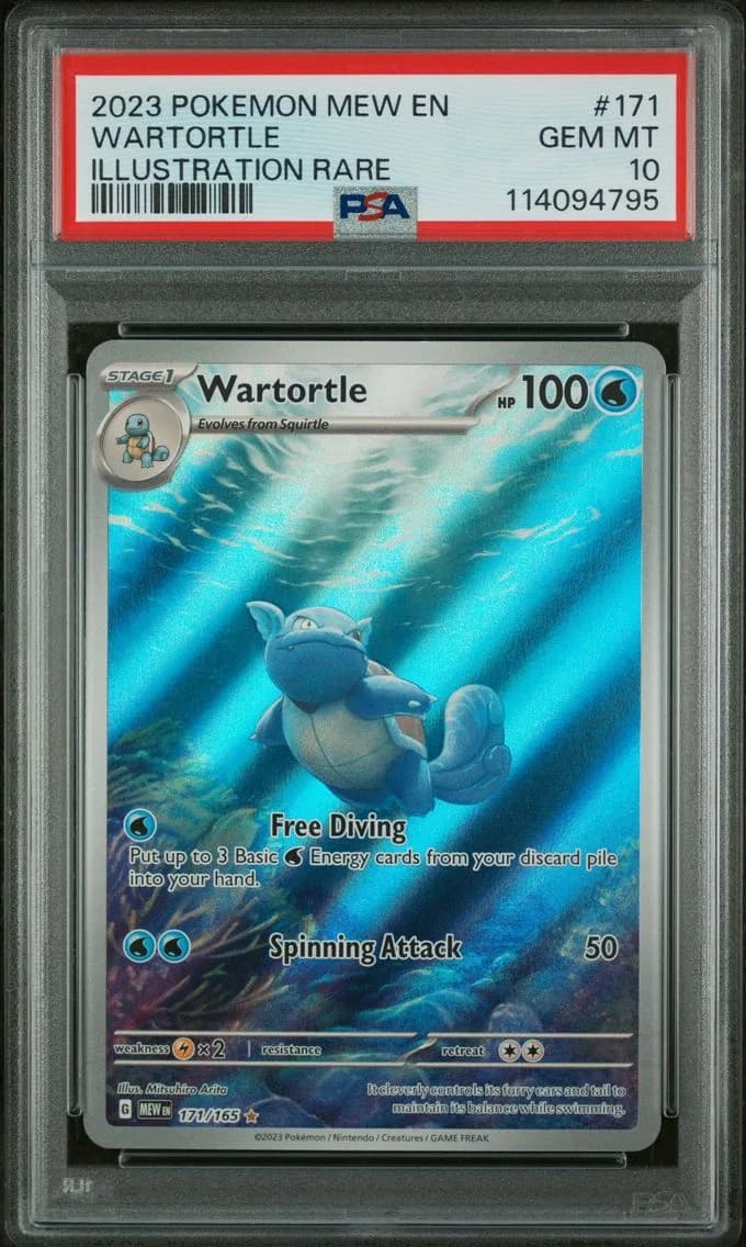 Wartortle, PSA 10
