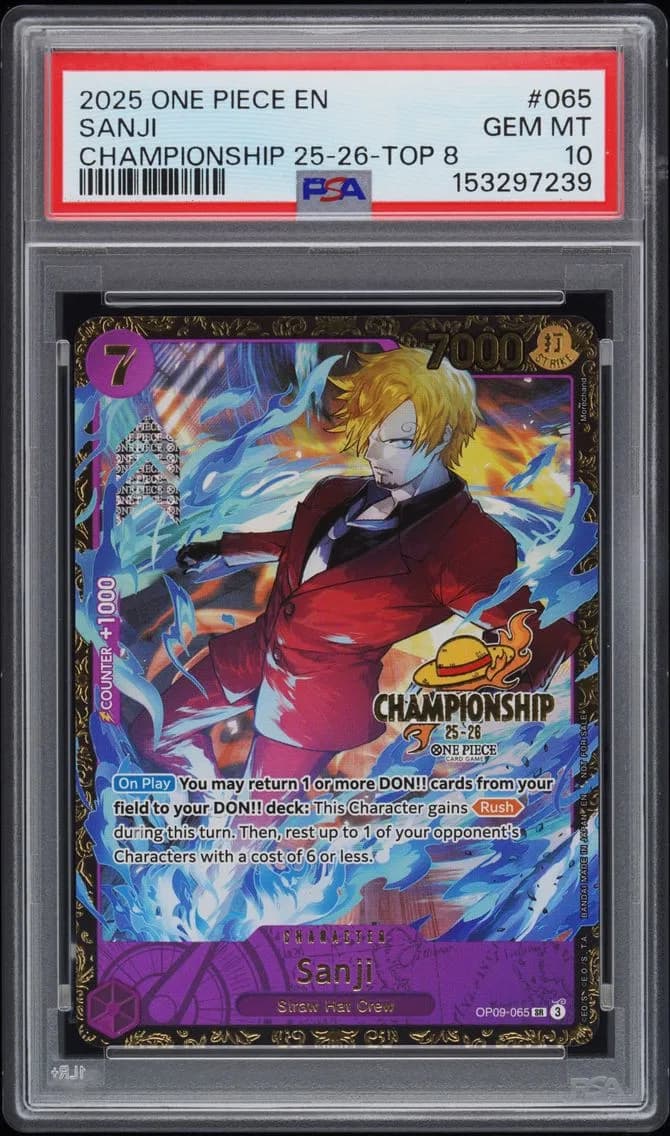 Sanji, PSA 10