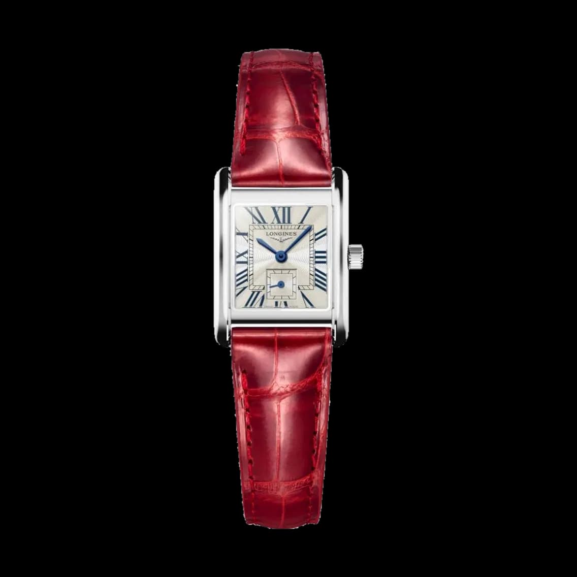 Longines Mini DolceVita 29mm - Silver "Flinique" on Leather Strap, TEDDY BALDASSARRE 10