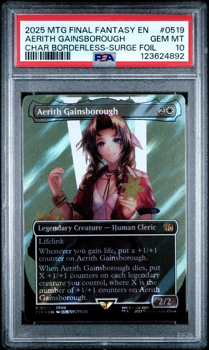 Aerith Gainsborough, PSA 10
