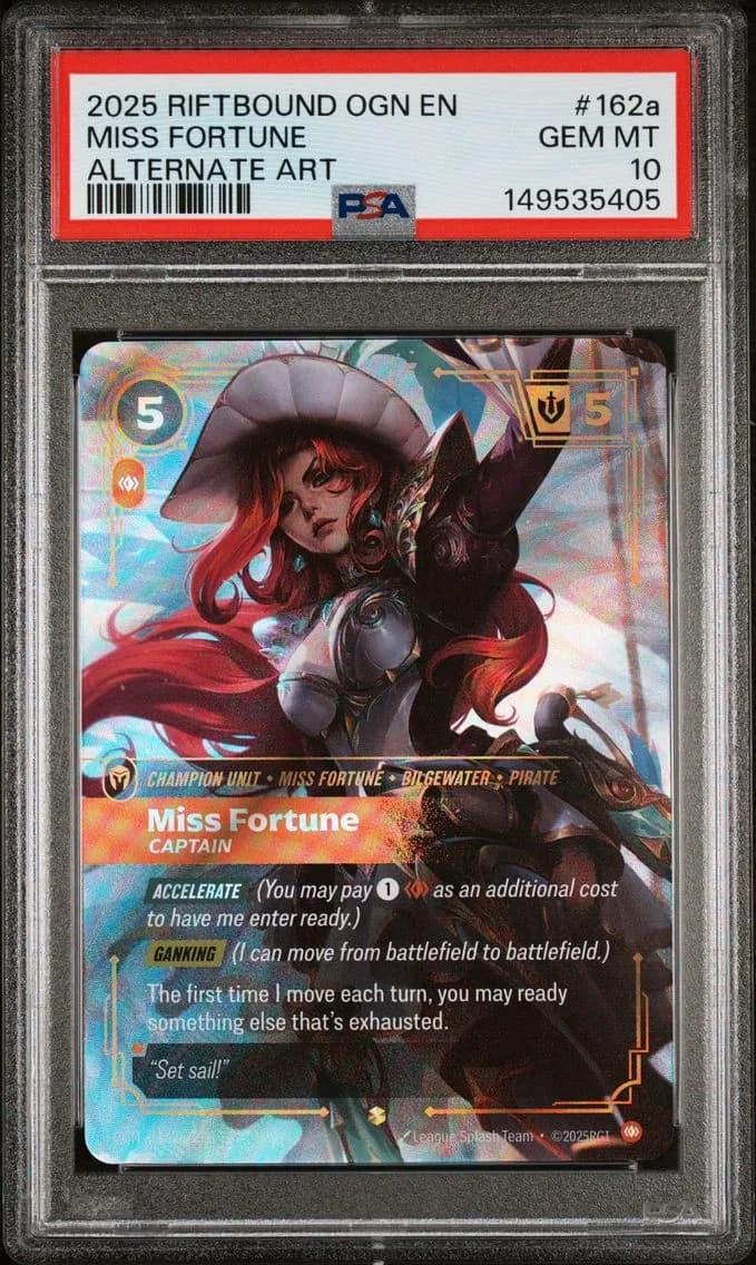 Miss Fortune - Captain, PSA 10