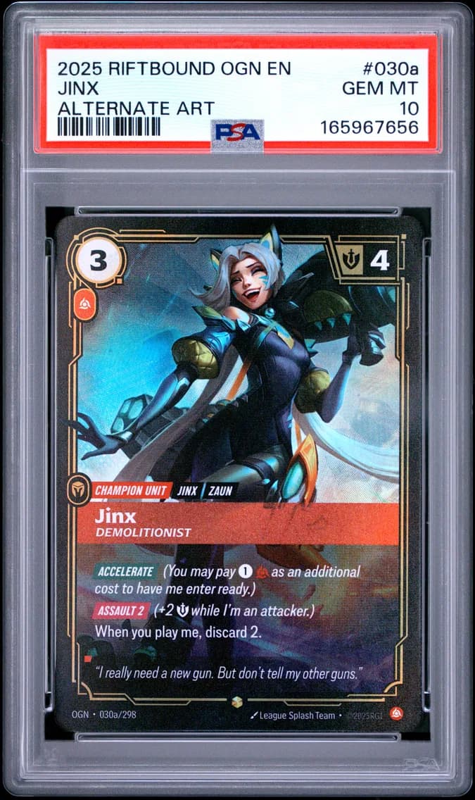 Jinx - Demolitionist, PSA 10