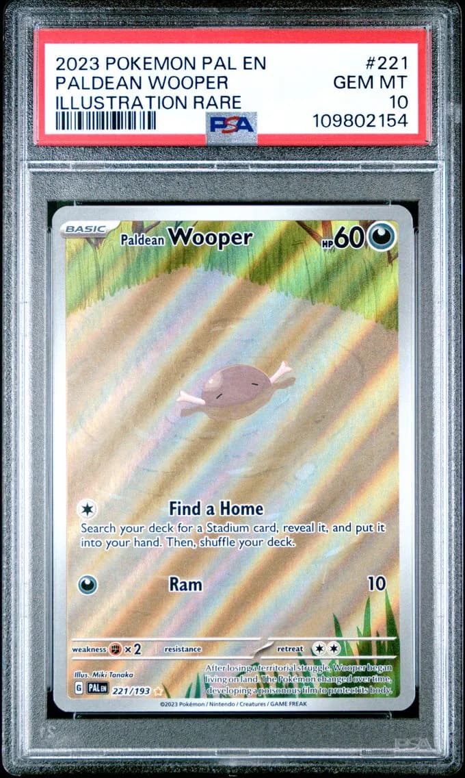 Paldean Wooper, PSA 10