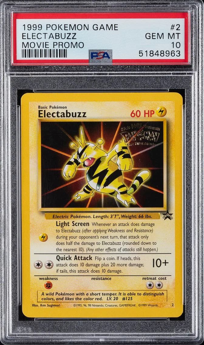 ELECTABUZZ, PSA 10