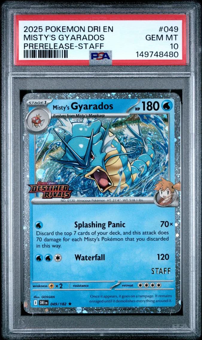 Misty's Gyarados, PSA 10