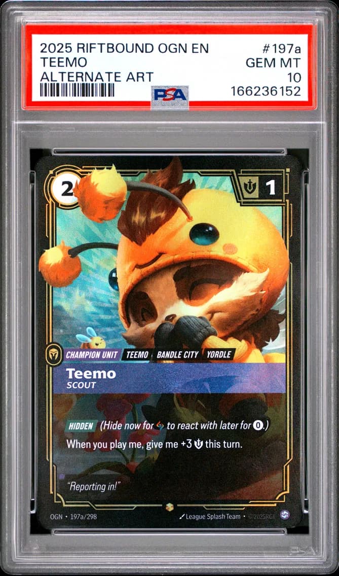Teemo - Scout, PSA 10