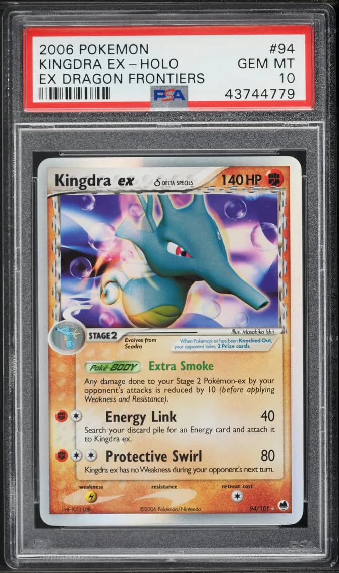 Kingdra EX-Holo, PSA 10