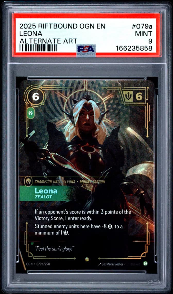 Leona - Zealot, PSA 9