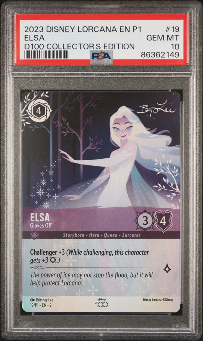 Elsa - Gloves Off, PSA 10
