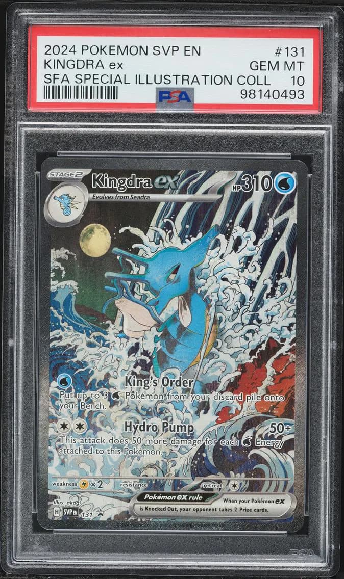 Kingdra EX, PSA 10