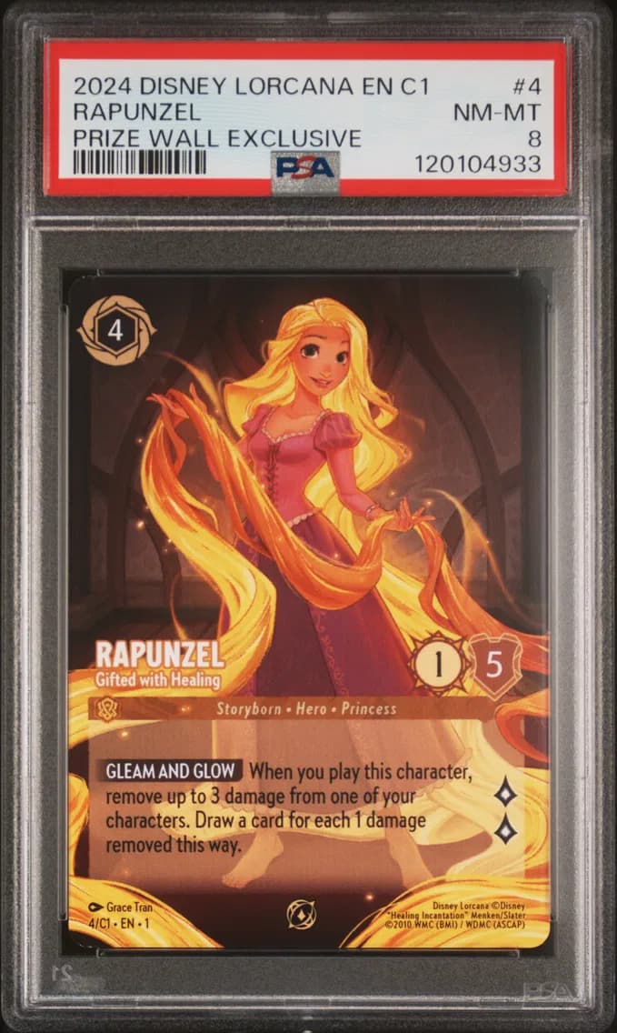 Rapunzel - Gifted With Healing, PSA 8