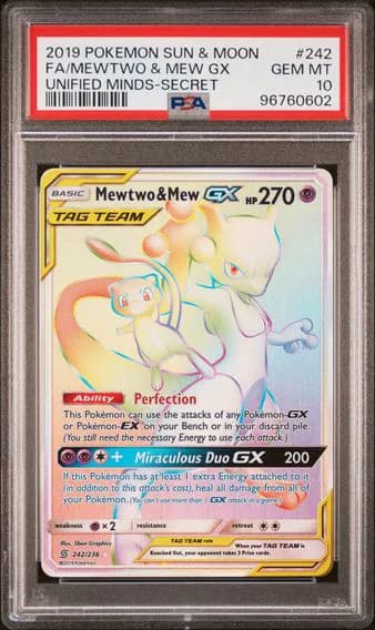 Mewtwo & Mew GX
