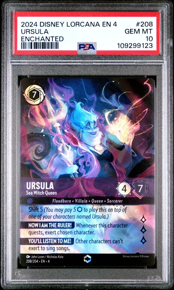 Ursula - Sea Witch Queen, PSA 10