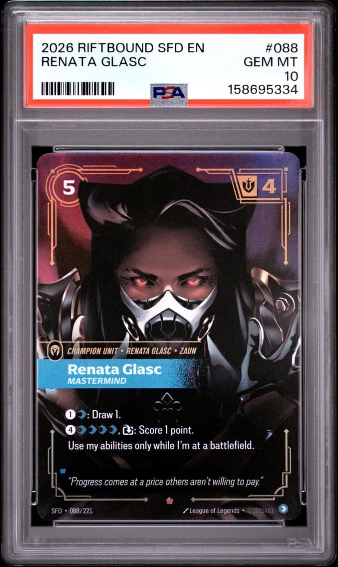 Renata Glasc - Mastermind, PSA 10