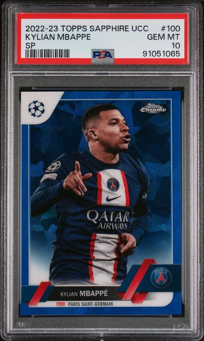 Kylian Mbappe, PSA 10