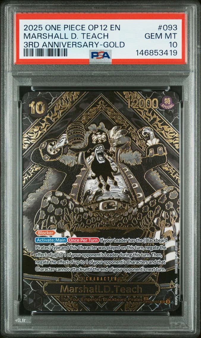 Marshall D. Teach, PSA 10