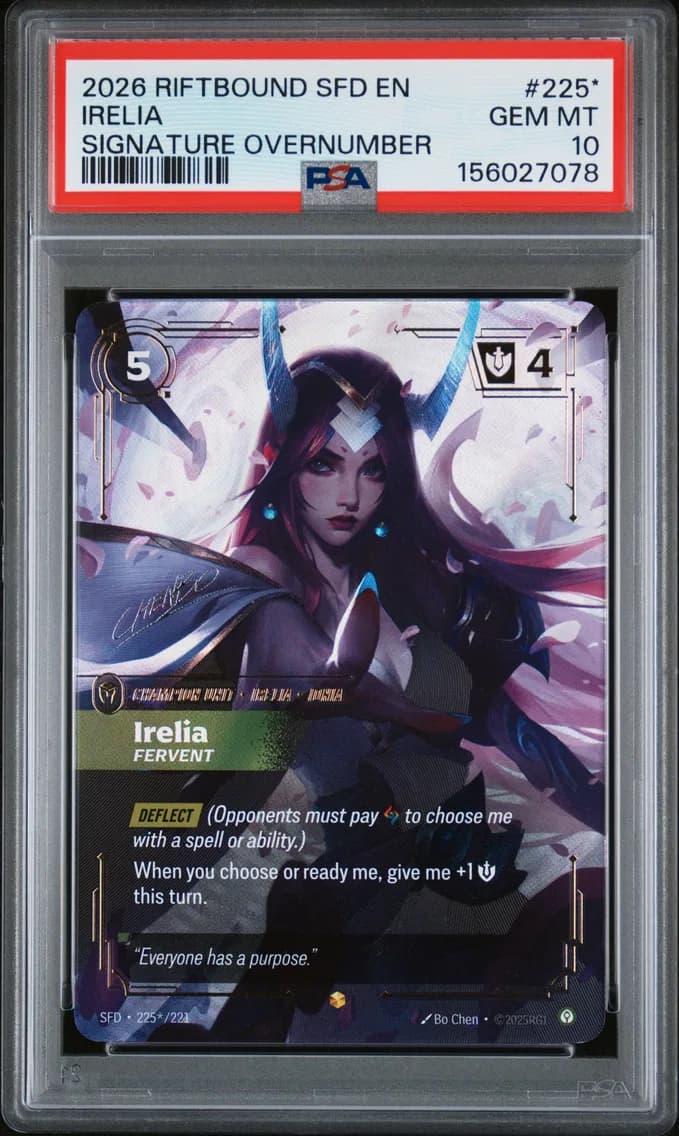 Irelia - Fervent, PSA 10