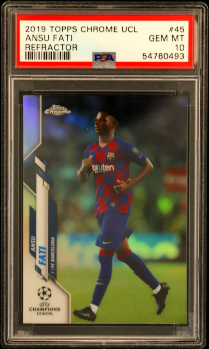 Ansu Fati, PSA 10