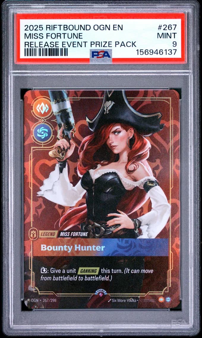 Miss Fortune - Bounty Hunter, PSA 9