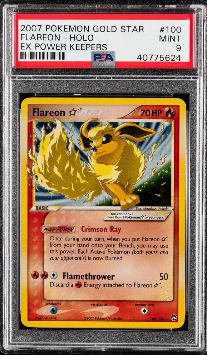 Flareon-Holo, PSA 9