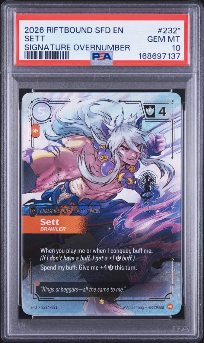 Sett - Brawler, PSA 10