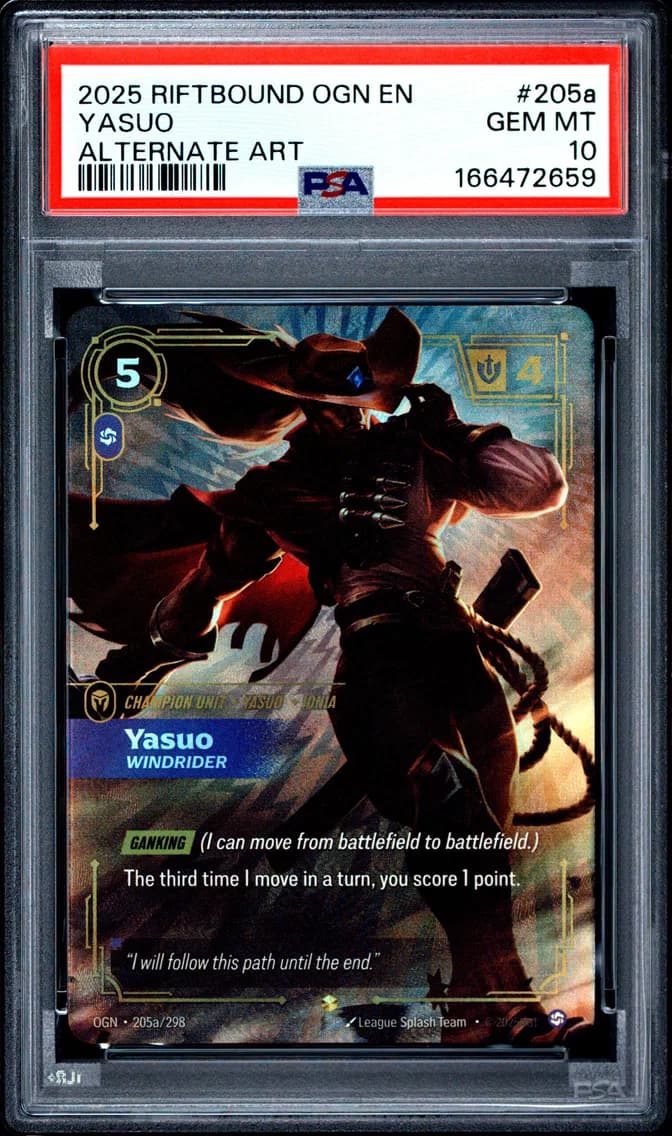 Yasuo - Windrider, PSA 10
