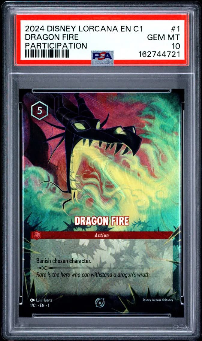 DRAGON FIRE, PSA 10