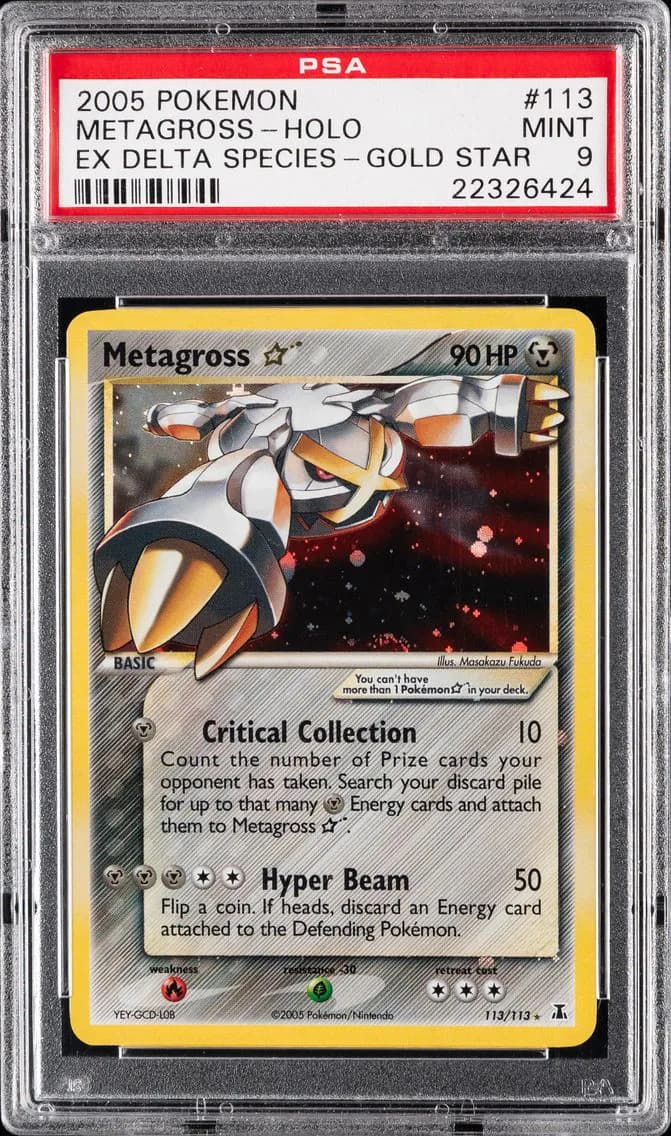 Metagross-Holo, PSA 9