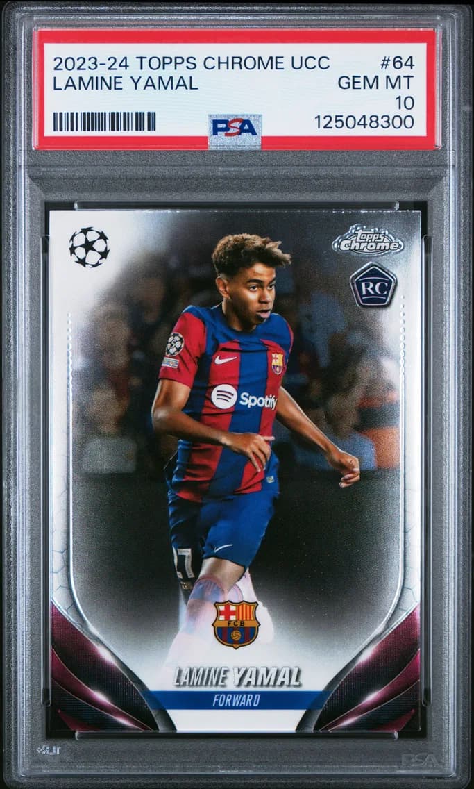 Lamine Yamal, PSA 10