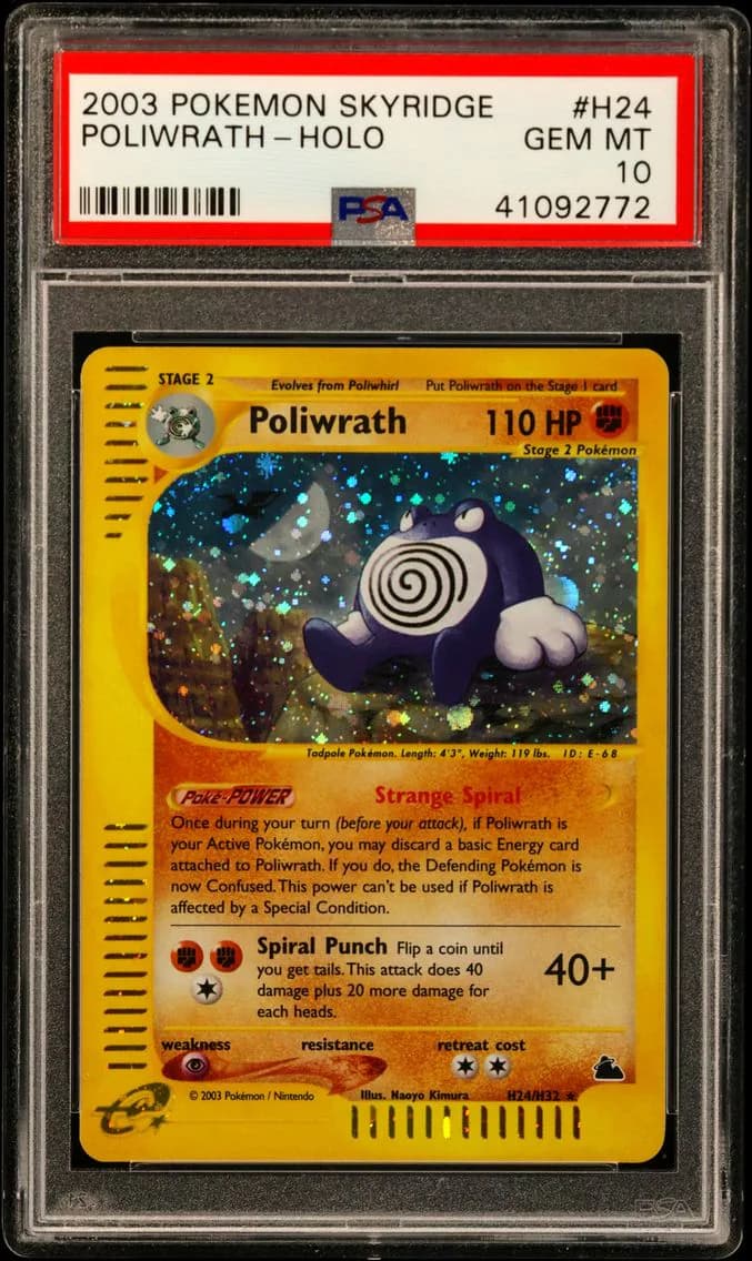 Poliwrath-Holo, PSA 10