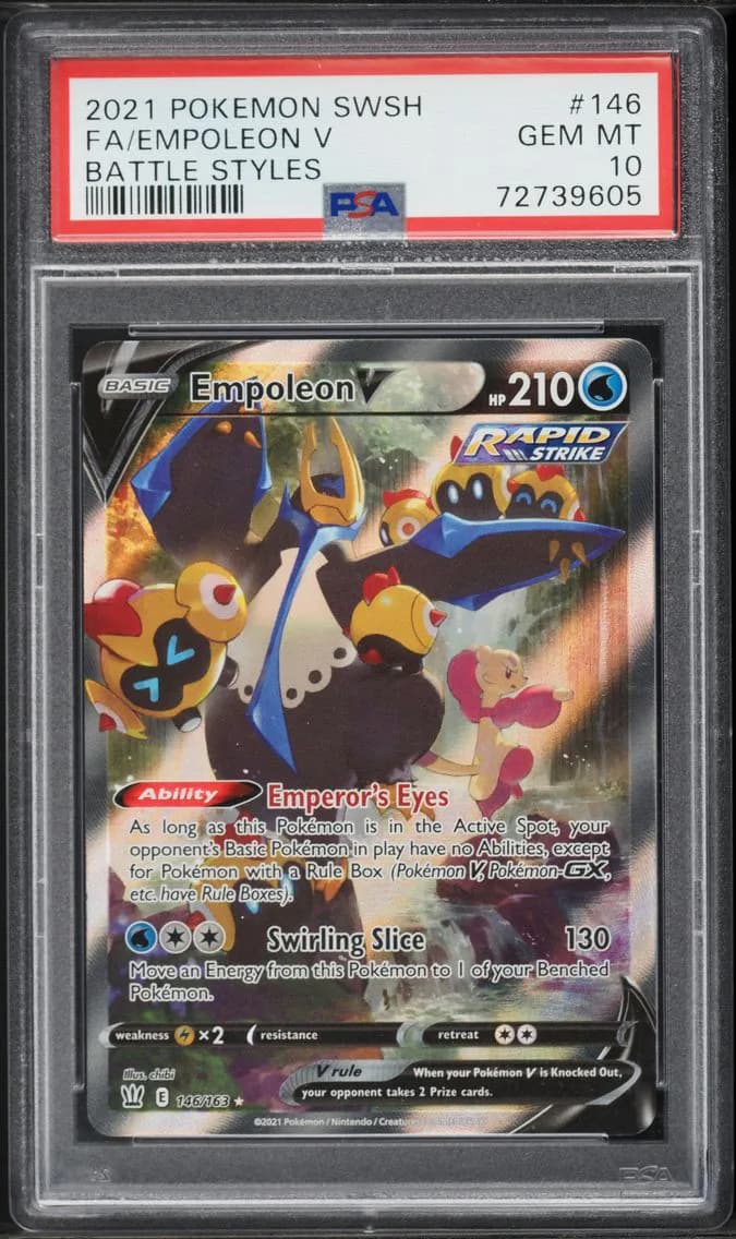 Full Art/Empoleon V, PSA 10