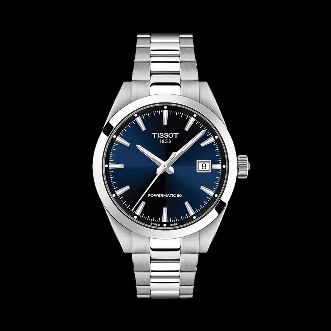 Tissot Gentleman 38mm - Blue on Bracelet, TEDDY BALDASSARRE 10