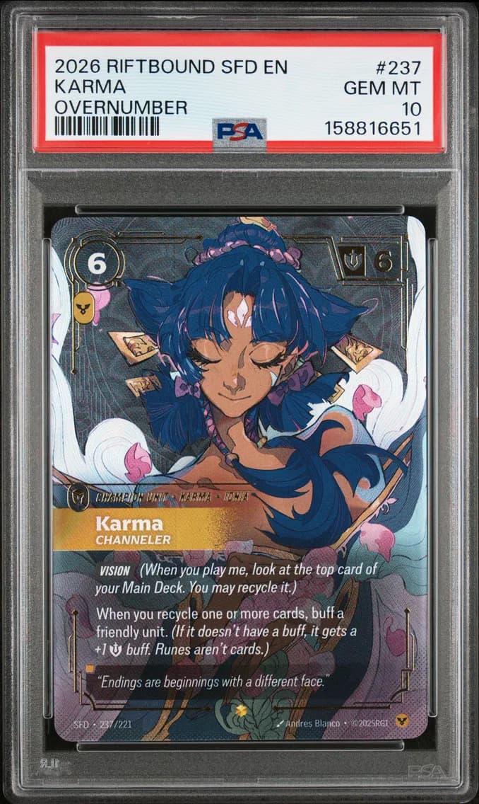 Karma - Channeler, PSA 10