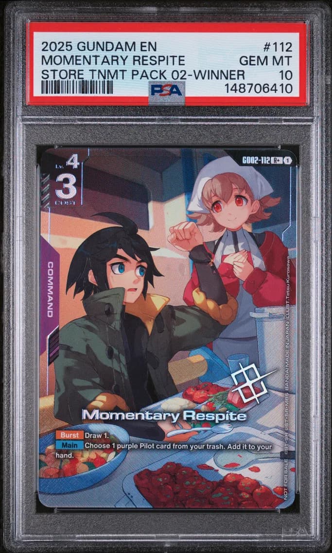 Momentary Respite, PSA 10