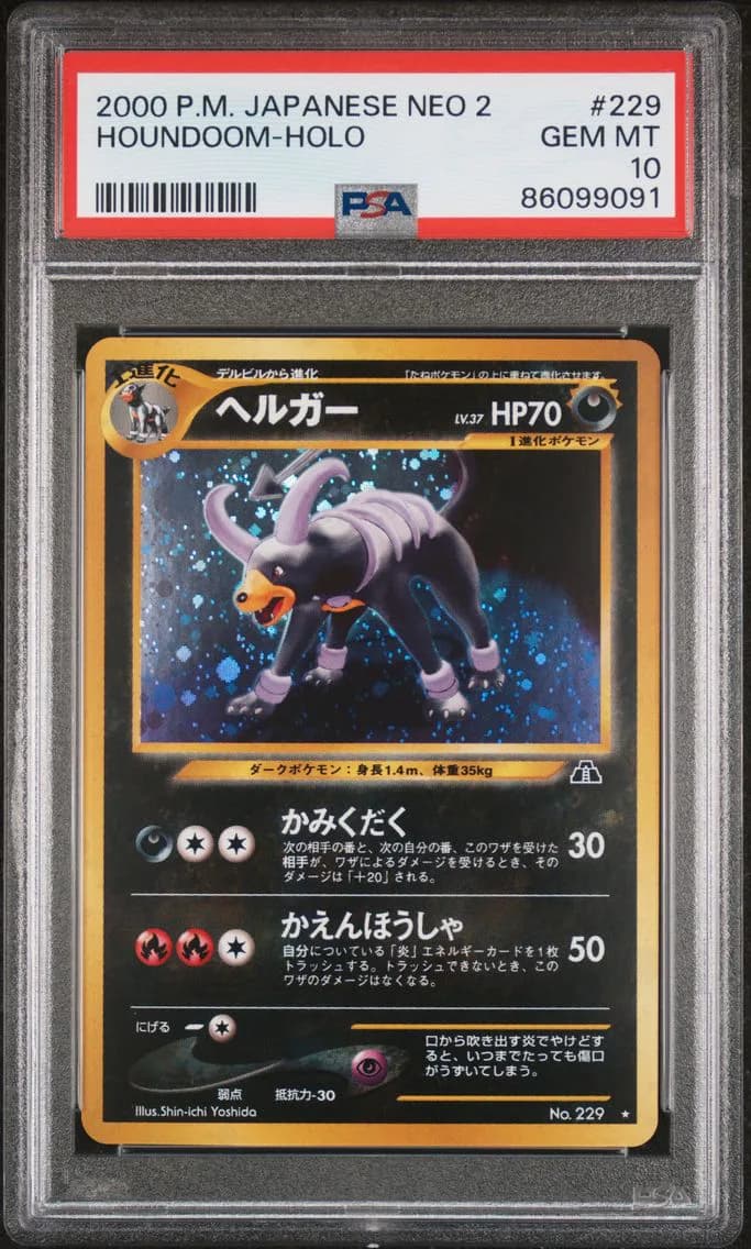 Houndoom-Holo, PSA 10