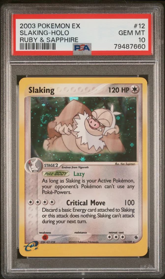 Slaking-Holo, PSA 10