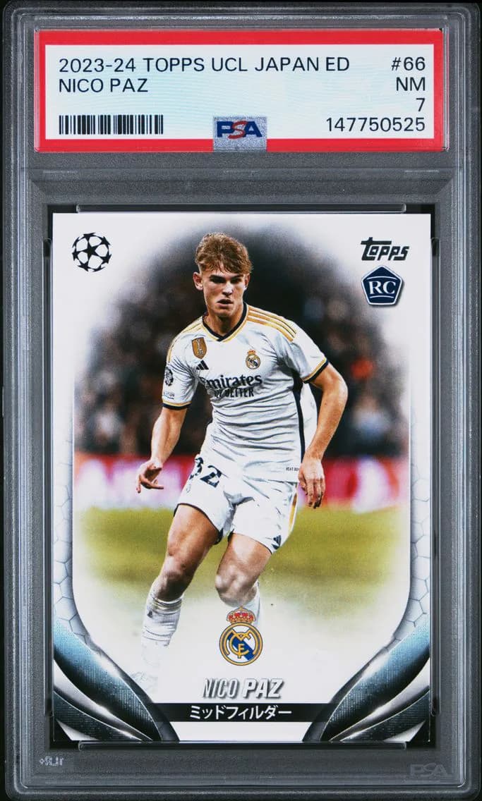 Nico Paz, PSA 7