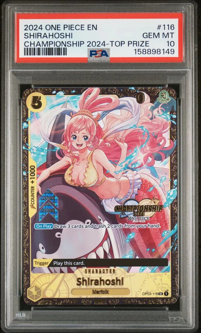 Shirahoshi, PSA 10