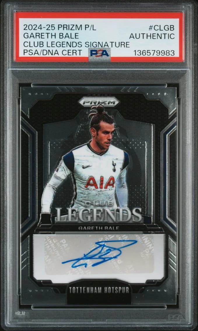 Gareth Bale, PSA auth