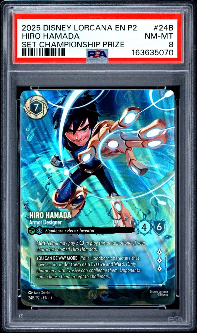 Hiro Hamada - Armor Designer, PSA 8