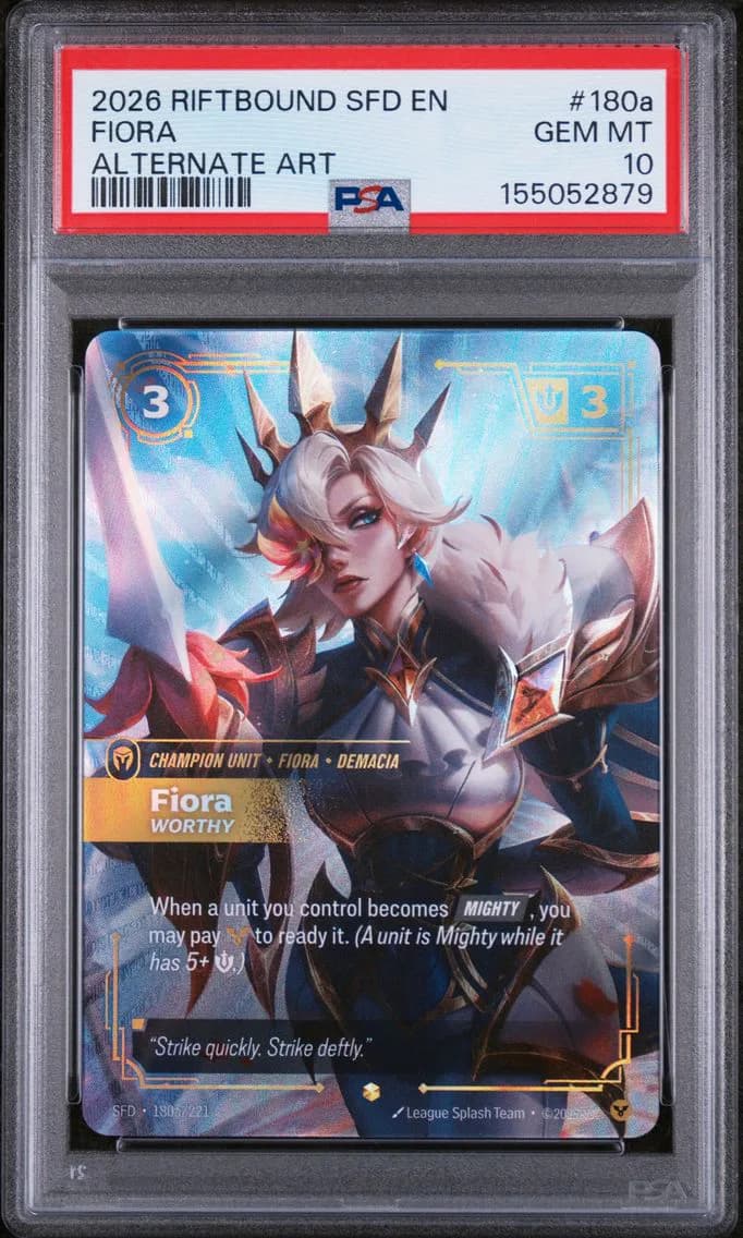 Fiora - Worthy, PSA 10