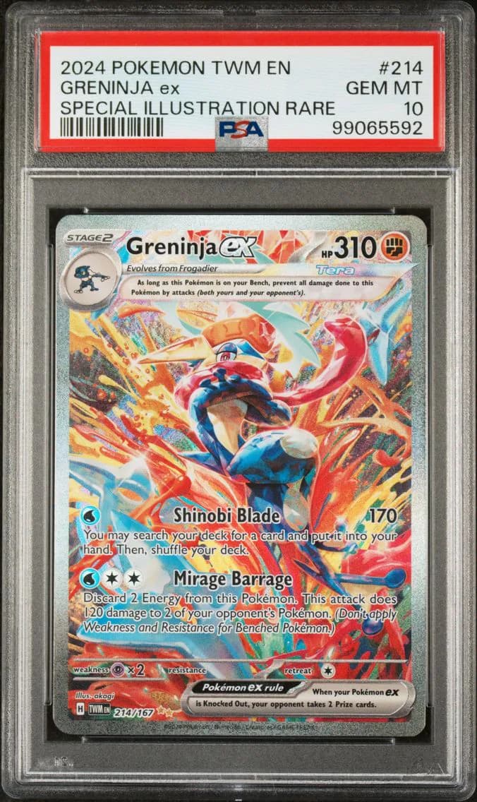 Greninja EX, PSA 10