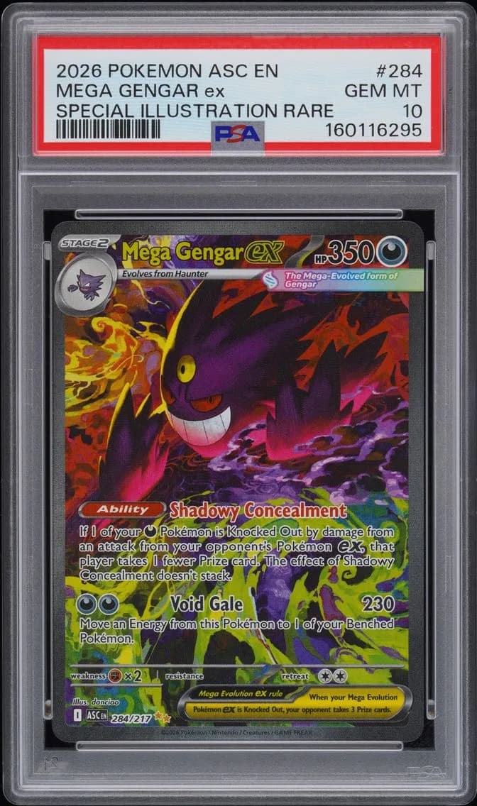 Mega Gengar EX, PSA 10