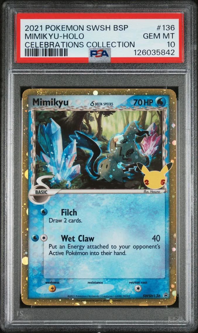 Mimikyu-Holo, PSA 10