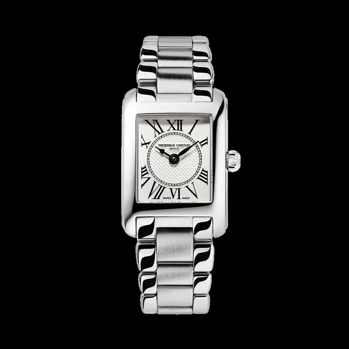 Frederique Constant Classics Carree Ladies 23mm - Silver on Bracelet, TEDDY BALDASSARRE 10