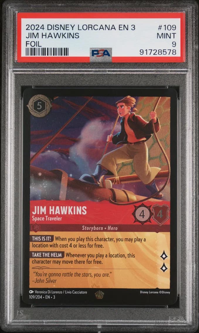 Jim Hawkins - Space Traveler, PSA 9