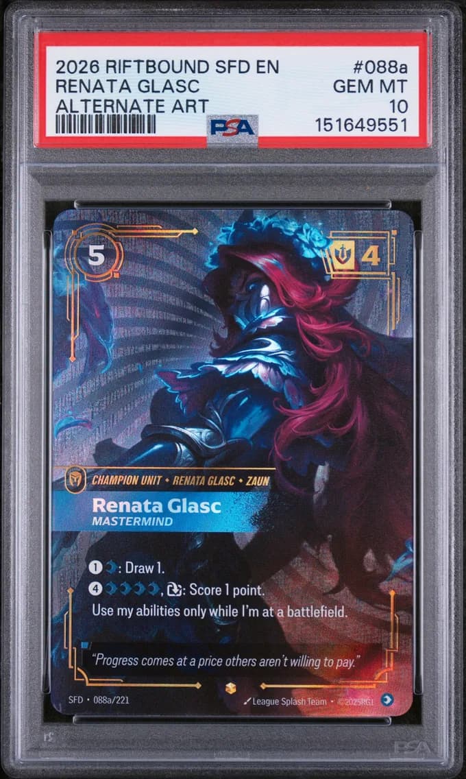 Renata Glasc - Mastermind, PSA 10