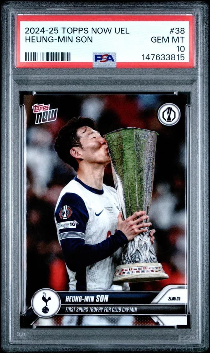 Heung-Min Son, PSA 10
