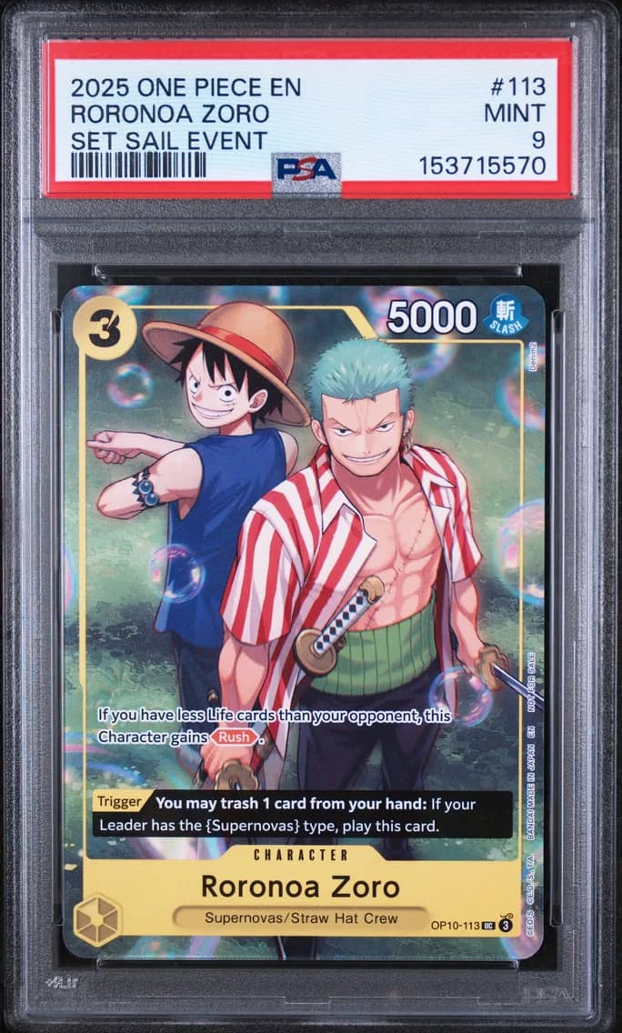 Roronoa Zoro, PSA 9