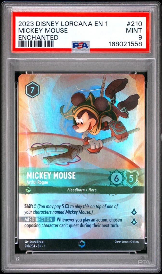 Mickey Mouse - Artful Rogue, PSA 9
